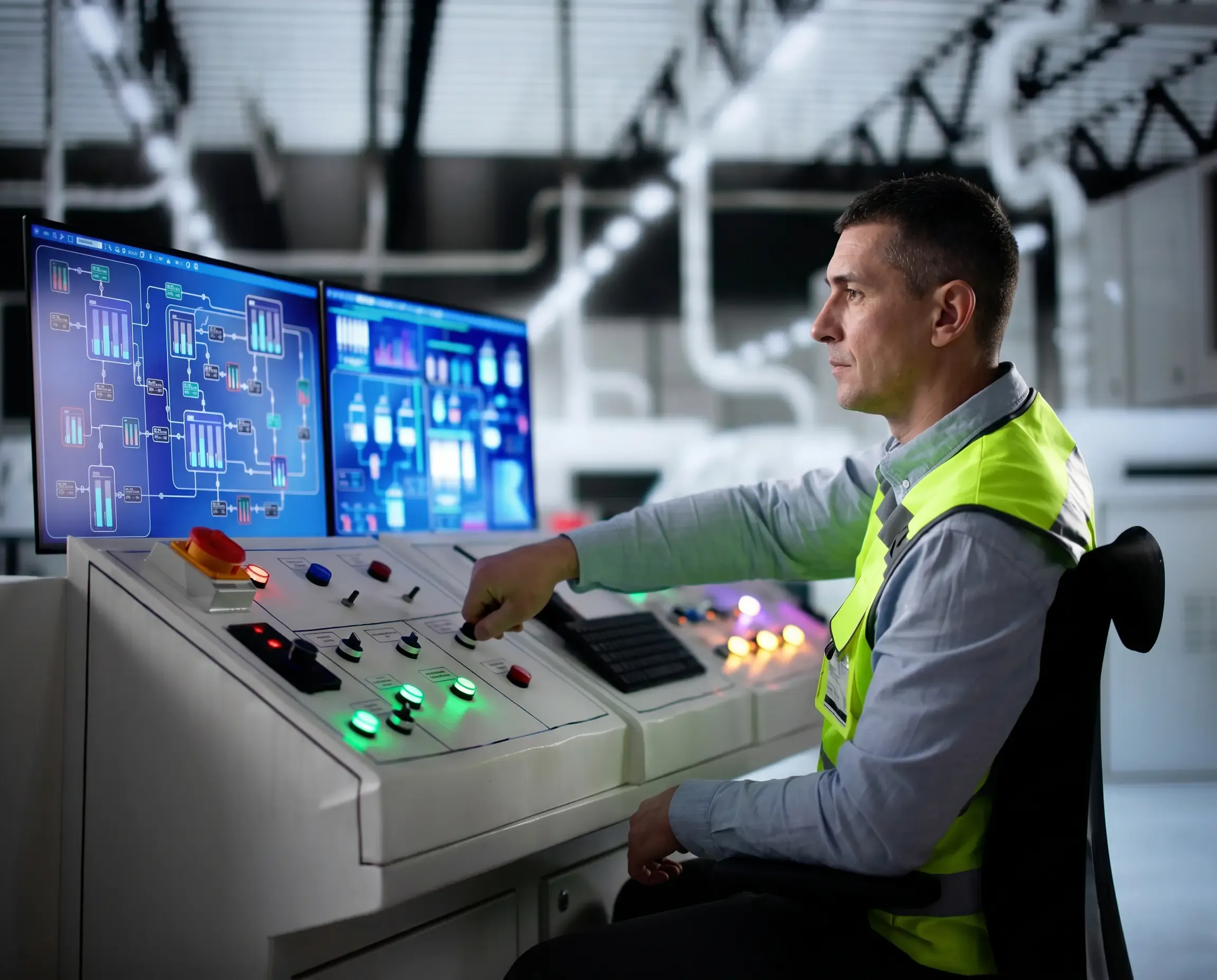 SCADA kontrol sistemi